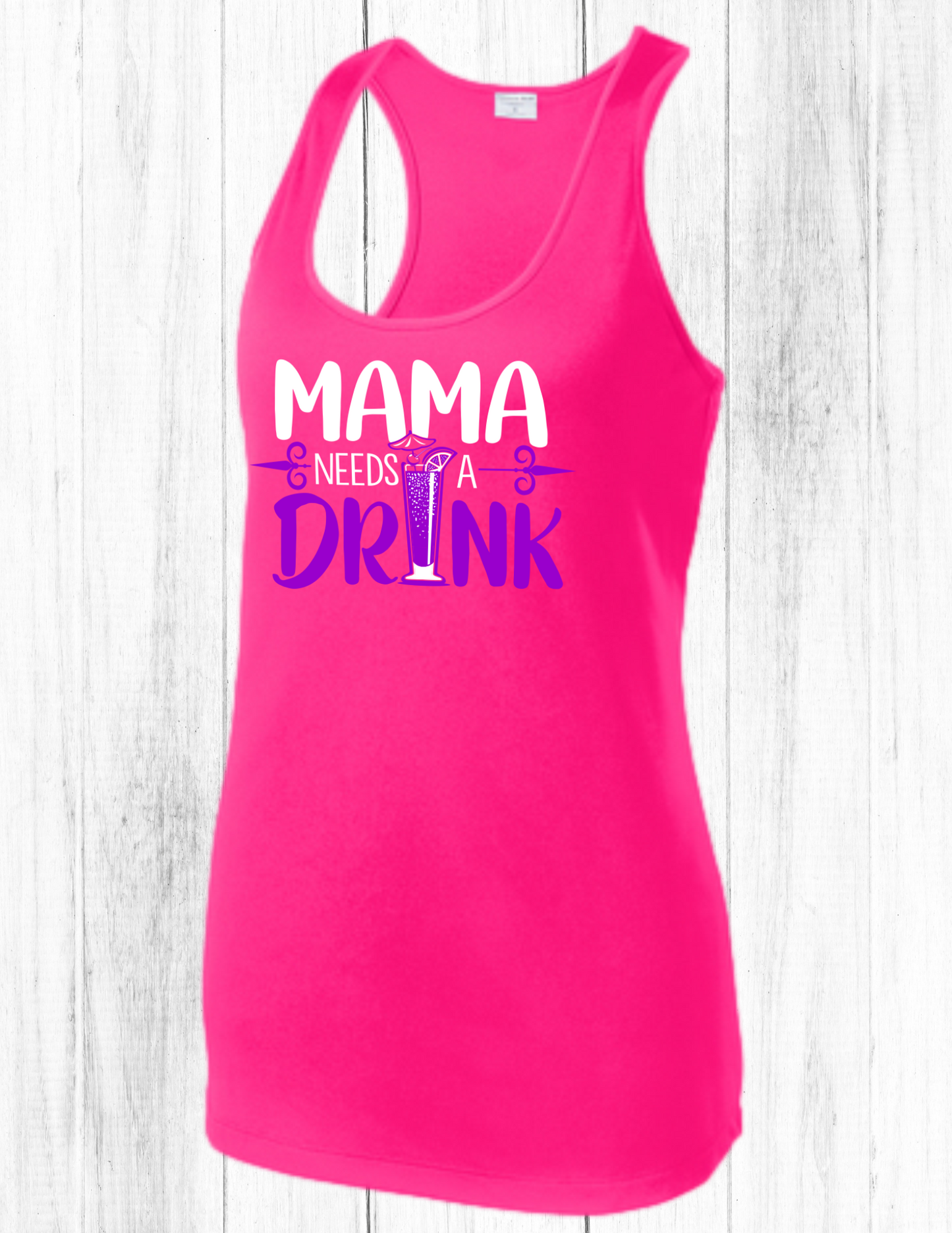 Mama Needs A Drink - Women's Tank Top